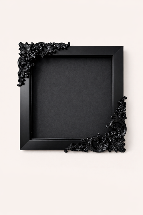 Framed Brown Rhinoceros Beetle (Xylotrupes gideon) Specimen in 6x6" Black Shadow Box